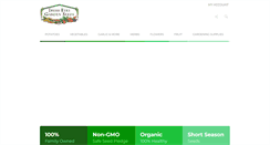 Desktop Screenshot of irisheyesgardenseeds.com