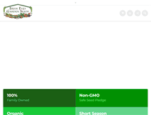 Tablet Screenshot of irisheyesgardenseeds.com